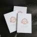 Gold Rose Acrylic Invitation Card With Velvet Holder Wedding Invitation Card Customized